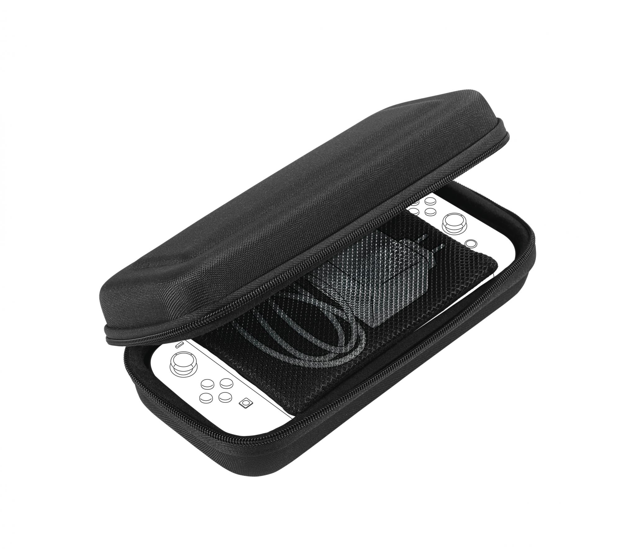Nintendo Switch Bigben Protection Kit (case L + Tempered Glass) Konsol Tilbehør - Geekd.dk