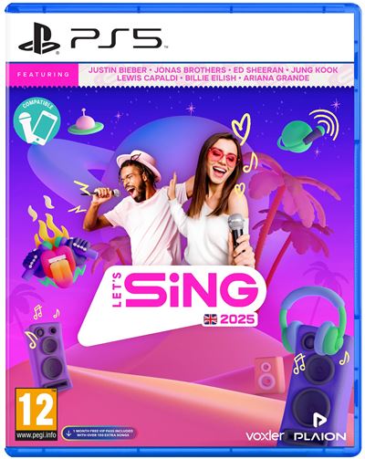 Let's Sing 2025  -  Playstation 5 Ps5 Spil - Geekd.dk