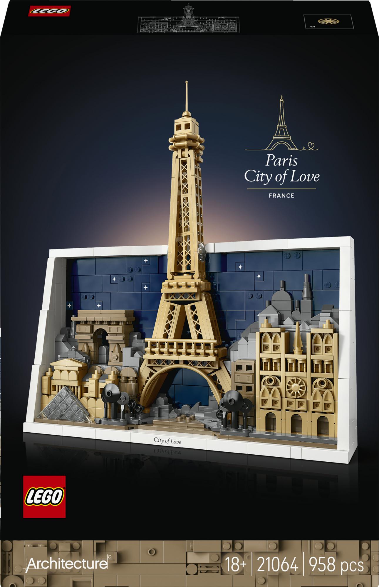 Lego Architecture Paris  -  Kærlighedens By - Geekd.dk