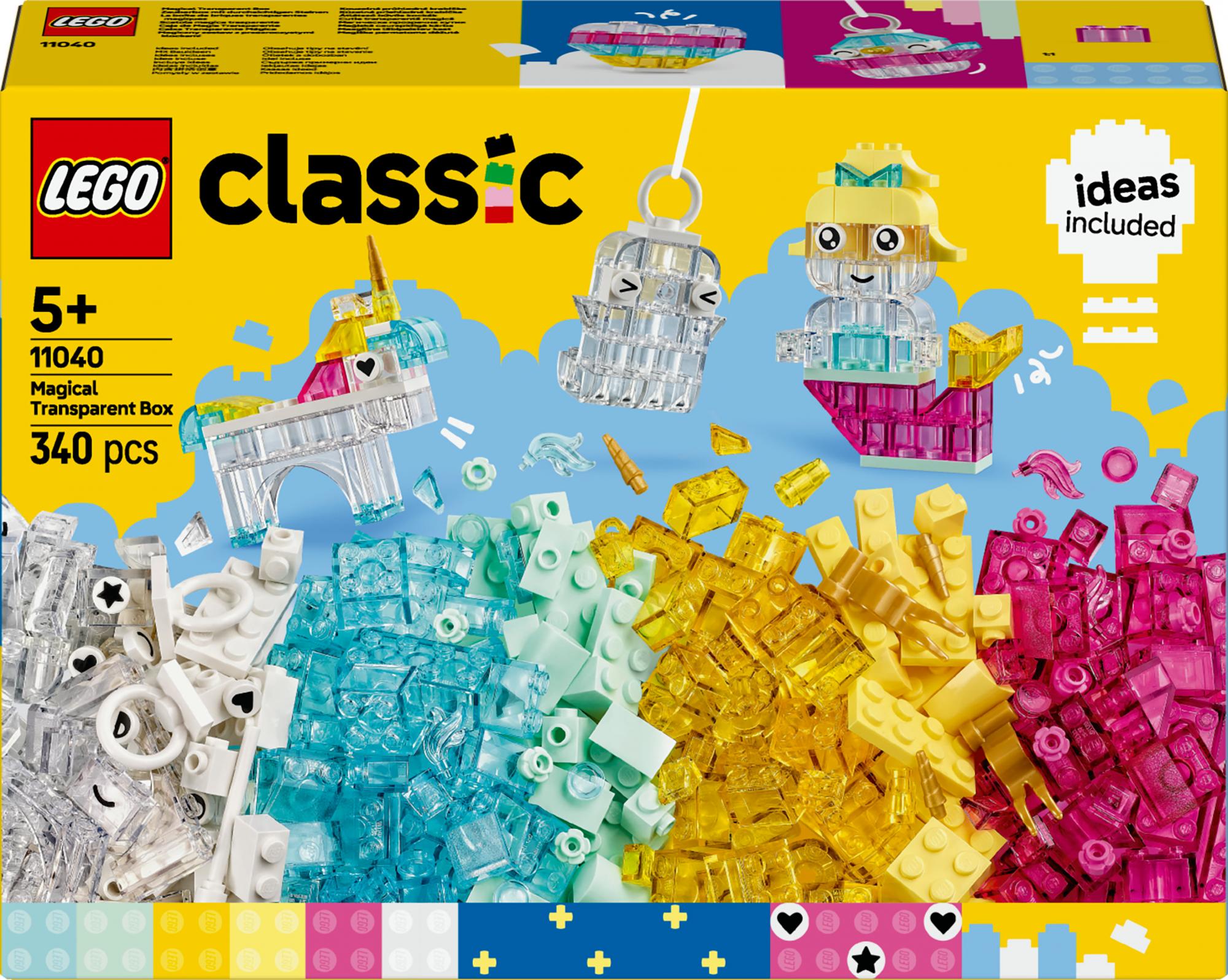 Lego 11040 Classic Magic Box With Transparent Bricks - Geekd.dk