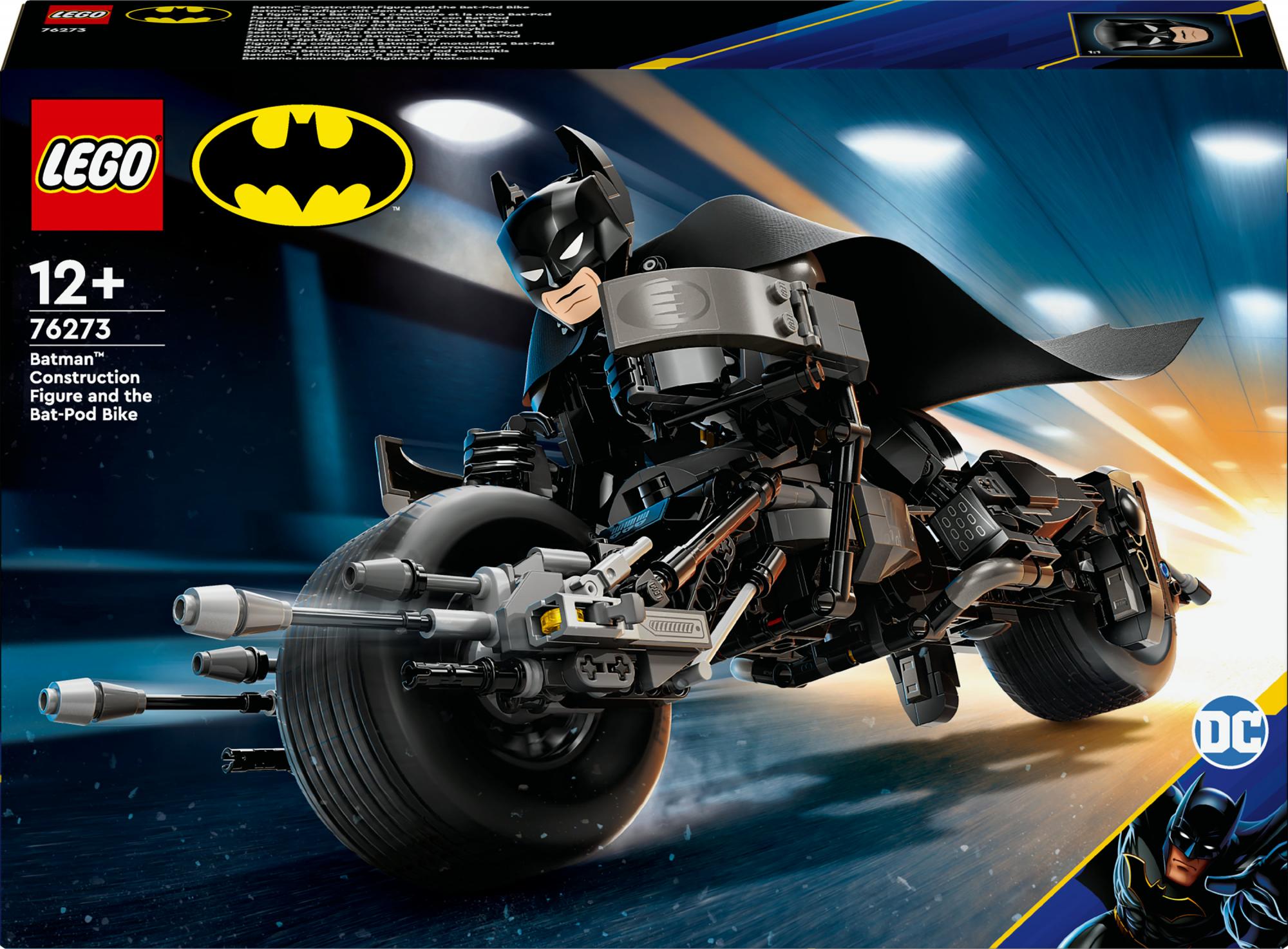 Lego 76273 Dc Super Heroes Batman Building Figure With Batpod - Geekd.dk