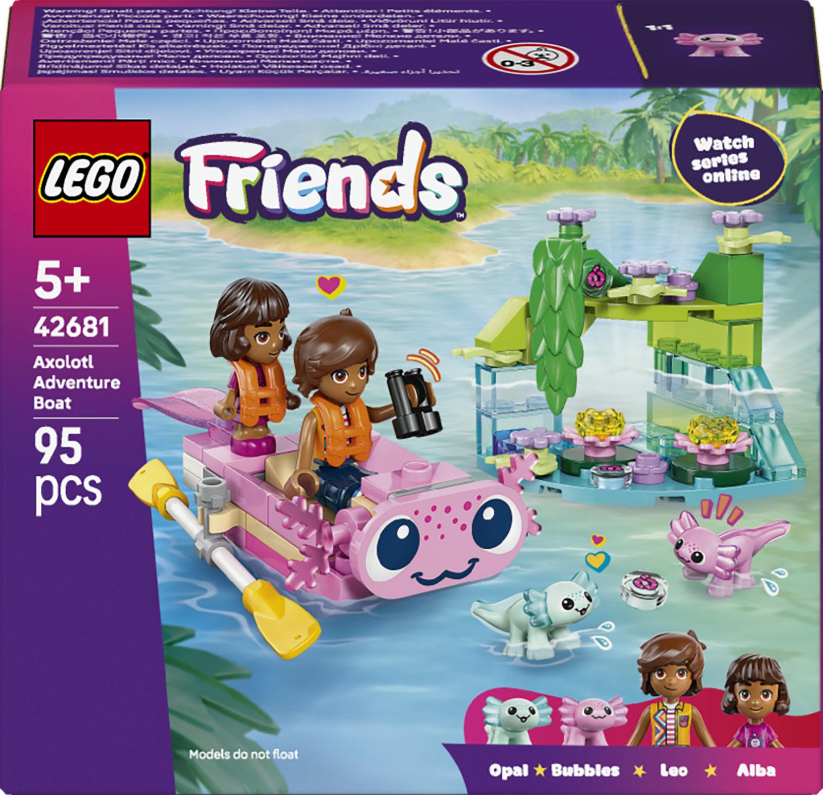 Legoâ® Friends - Axolotl-eventyrbåd - Geekd.dk