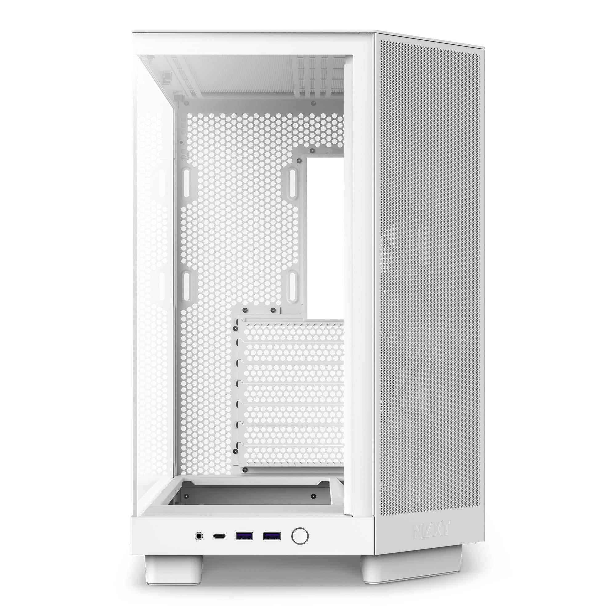 Nzxt H Series H6 Flow Tårn Atx - Hvid Kabinet - Geekd.dk