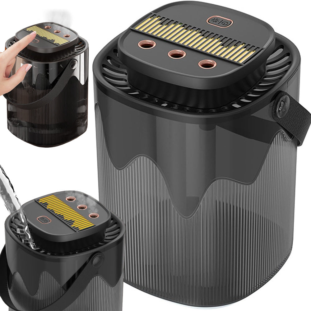 Luftfugter & Aromadiffuser  3000 Ml Med Rgb-lys & Usb