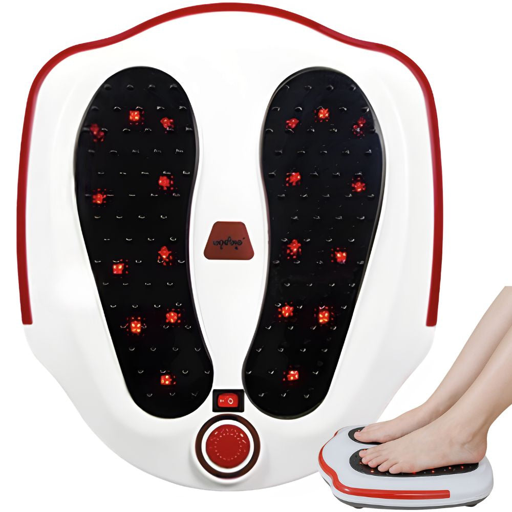 Fodmassager Med Varme & Vibration  Justerbar Intensitet