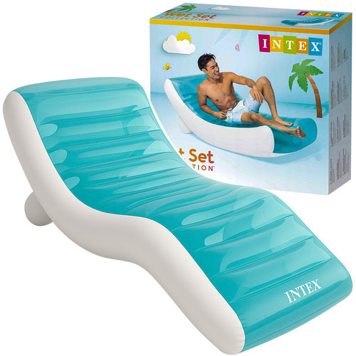 Oppustelig Solseng 191 X 99 Cm  Komfortabel Poolmadras Til Voksne | Luftmadras Til Pool, Strand Og Have