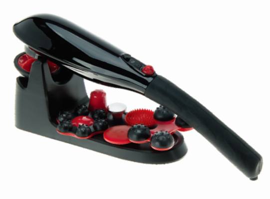 Universal Vibrationsmassager Med 7 Forskellige Massagehoveder