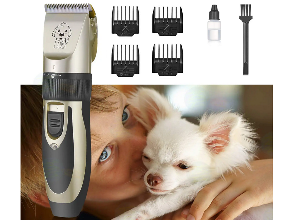 Elektrisk Klippesæt Til Kæledyr - Perfekt Til Hunde Og Katte