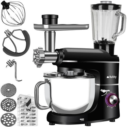 Køkkenmaskine 3-i-1  Med Blender Og Kødhakker  2200w