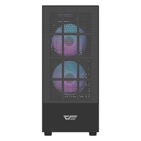 Computer Kabinet Darkflash A290 + 3 Blæsere (sort) - Geekd.dk