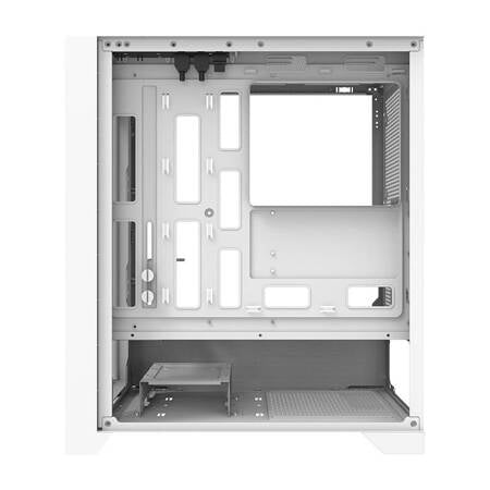 Computer Kabinet Darkflash Drx70 Mesh + 4 Rgb Blæsere (hvid) - Geekd.dk