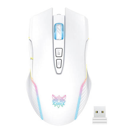Onikuma Cw905 Hvid Wireless Gaming Mouse Mus - Geekd.dk
