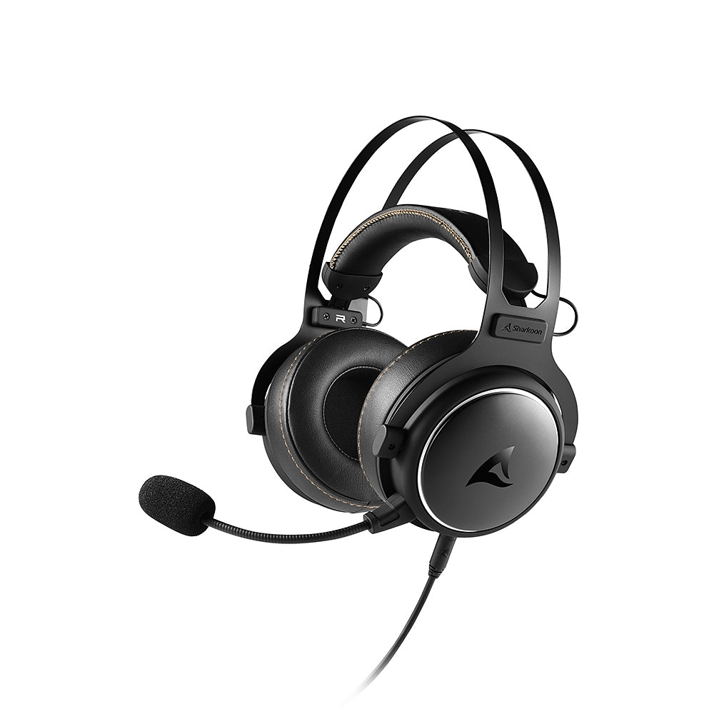 Sharkoon Skiller Sgh50 Ledningsført Gaming Headset - Sortt - Geekd.dk