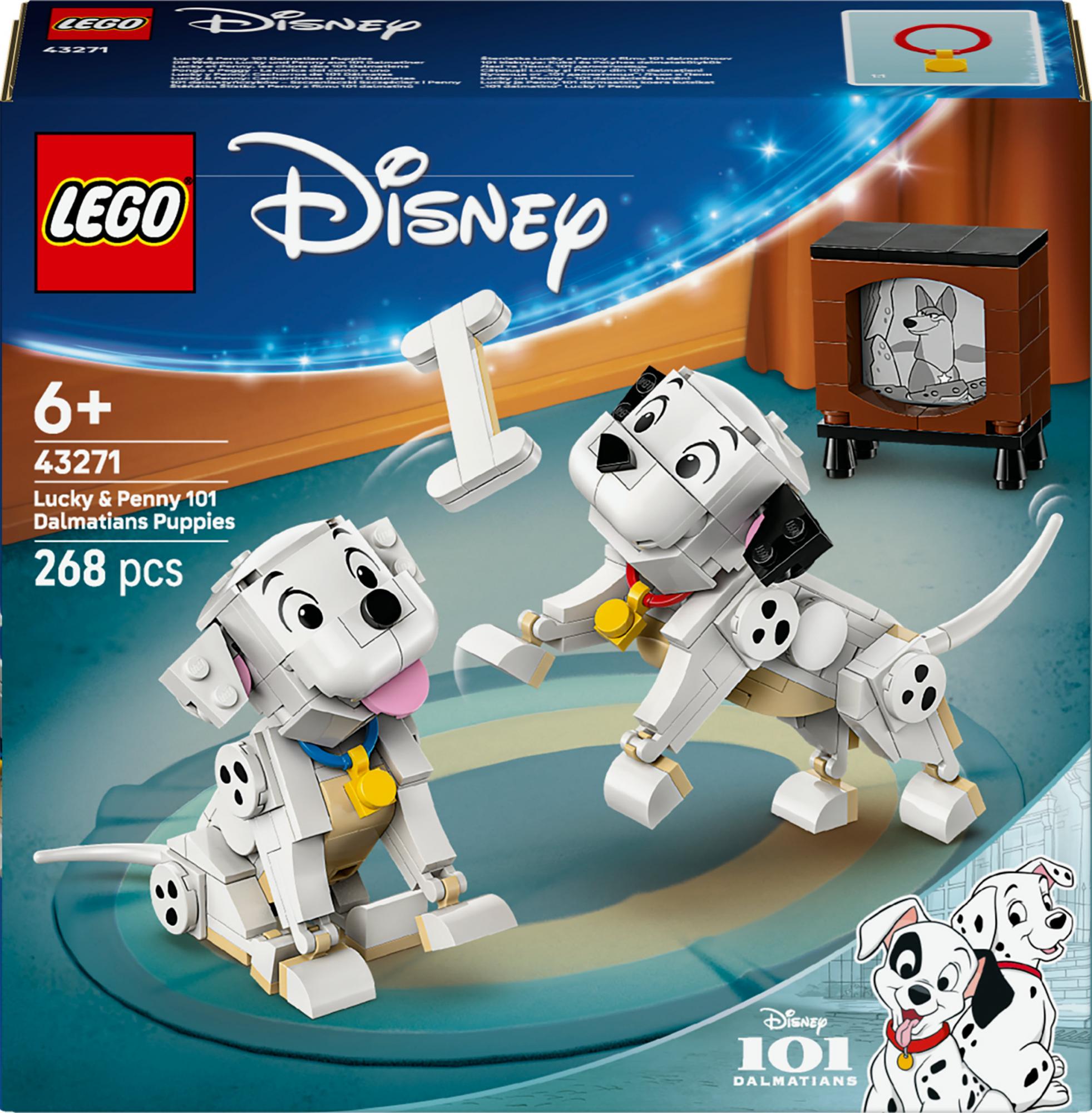 Lego 43271 Disney Classic Puppies Lucky And Penny From 101 Dalmatians - Geekd.dk