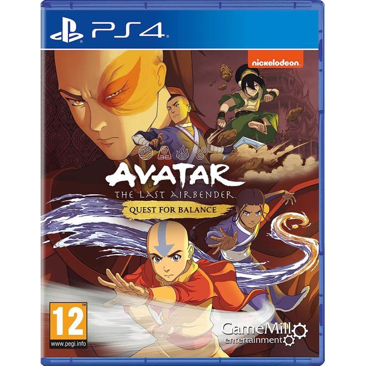 Avatar: The Last Airbender  -  Quest For Balance Til Ps4 Ps4 Spil - Geekd.dk