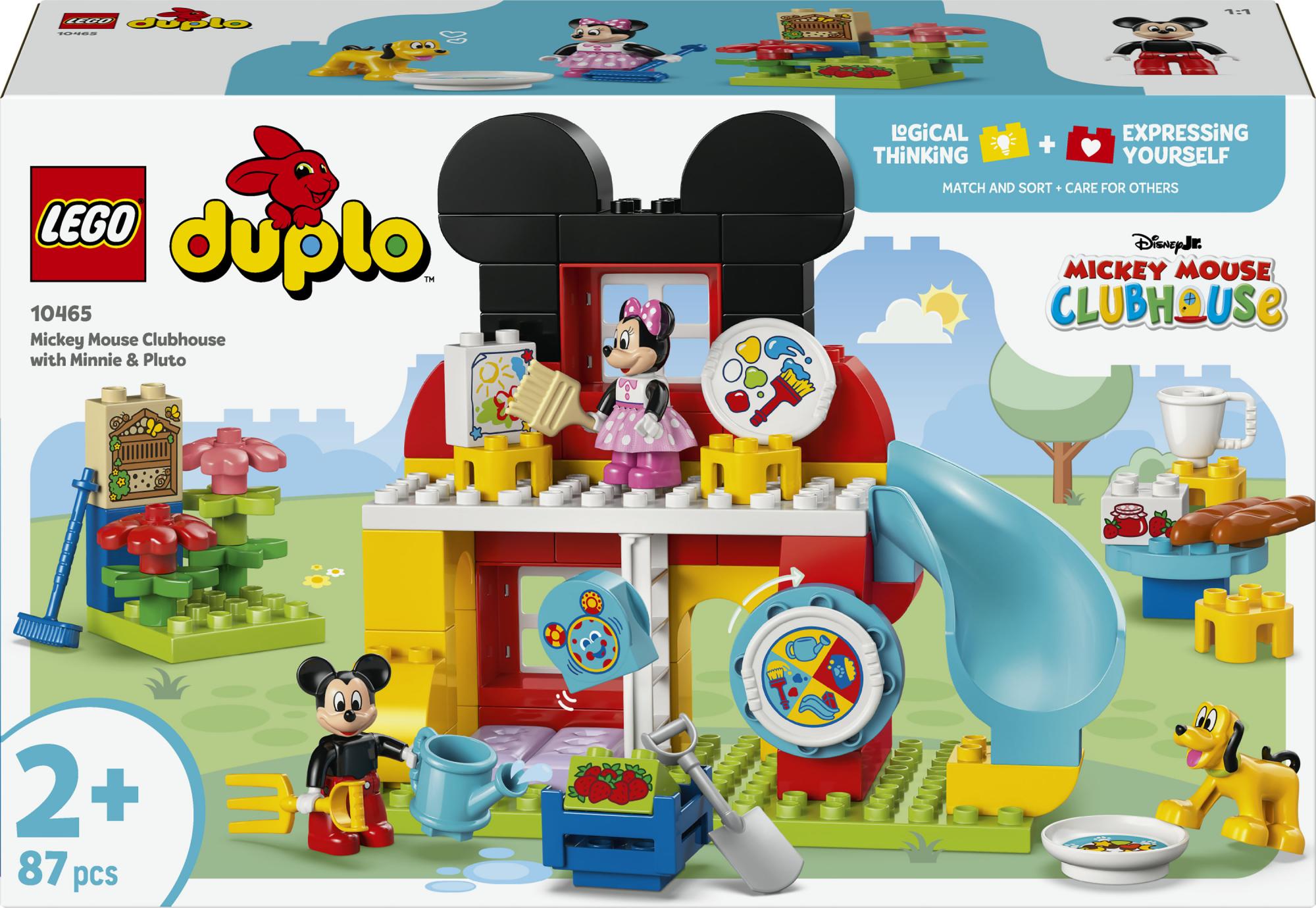Lego Duplo Disney  -  Mickey Mouse Klubhus Med Minnie Og Pluto - Geekd.dk