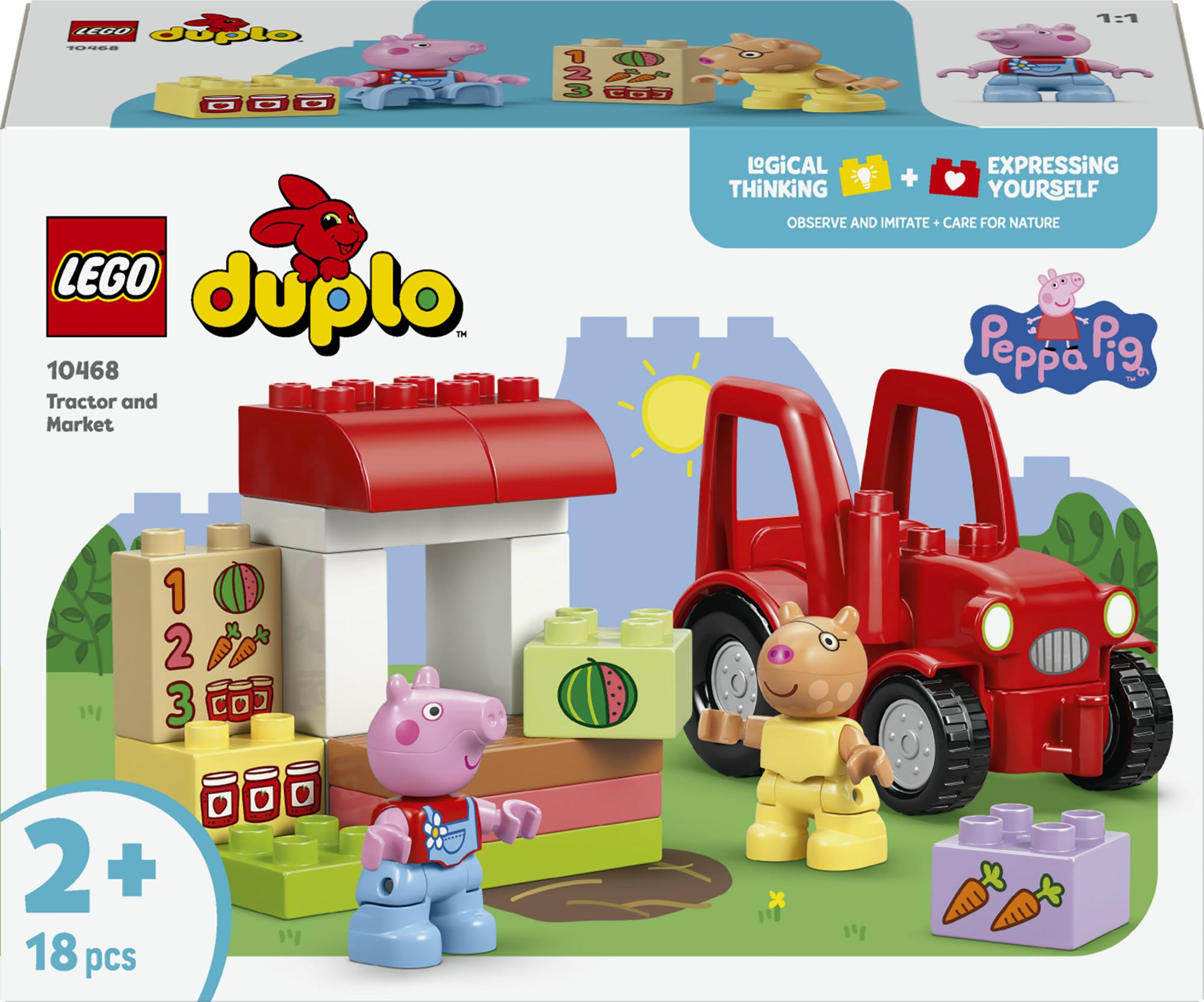 Lego Duplo Gurli Gris  -  Traktor Og Marked - Geekd.dk