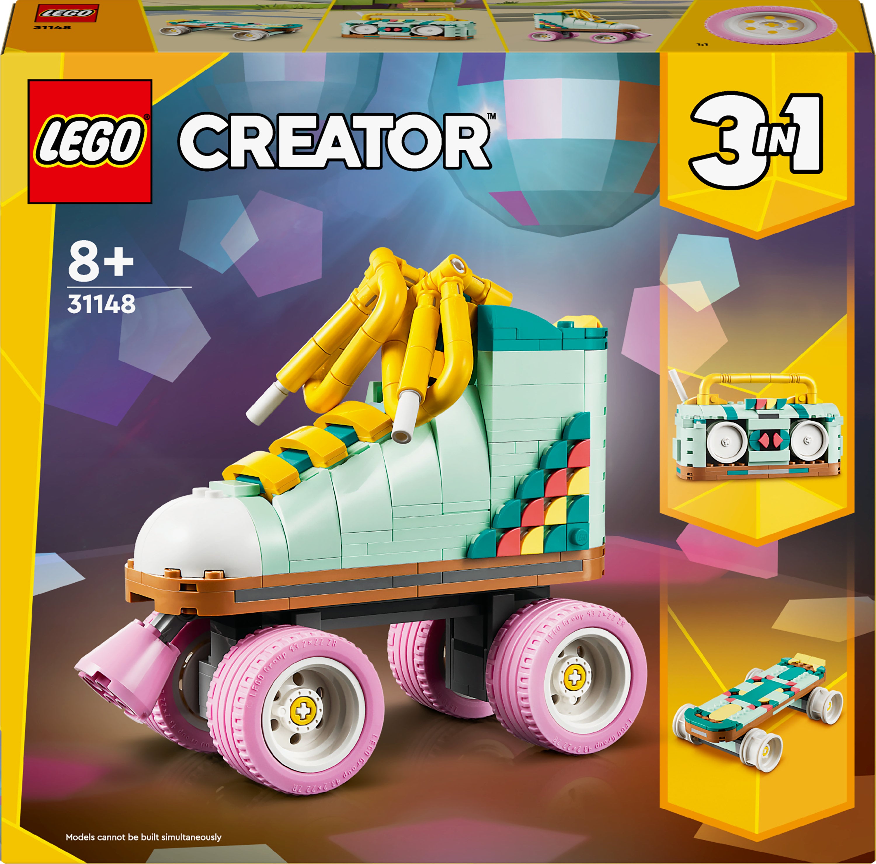Lego 31148 Creator 3-i-1 Rulleskøjter - Geekd.dk