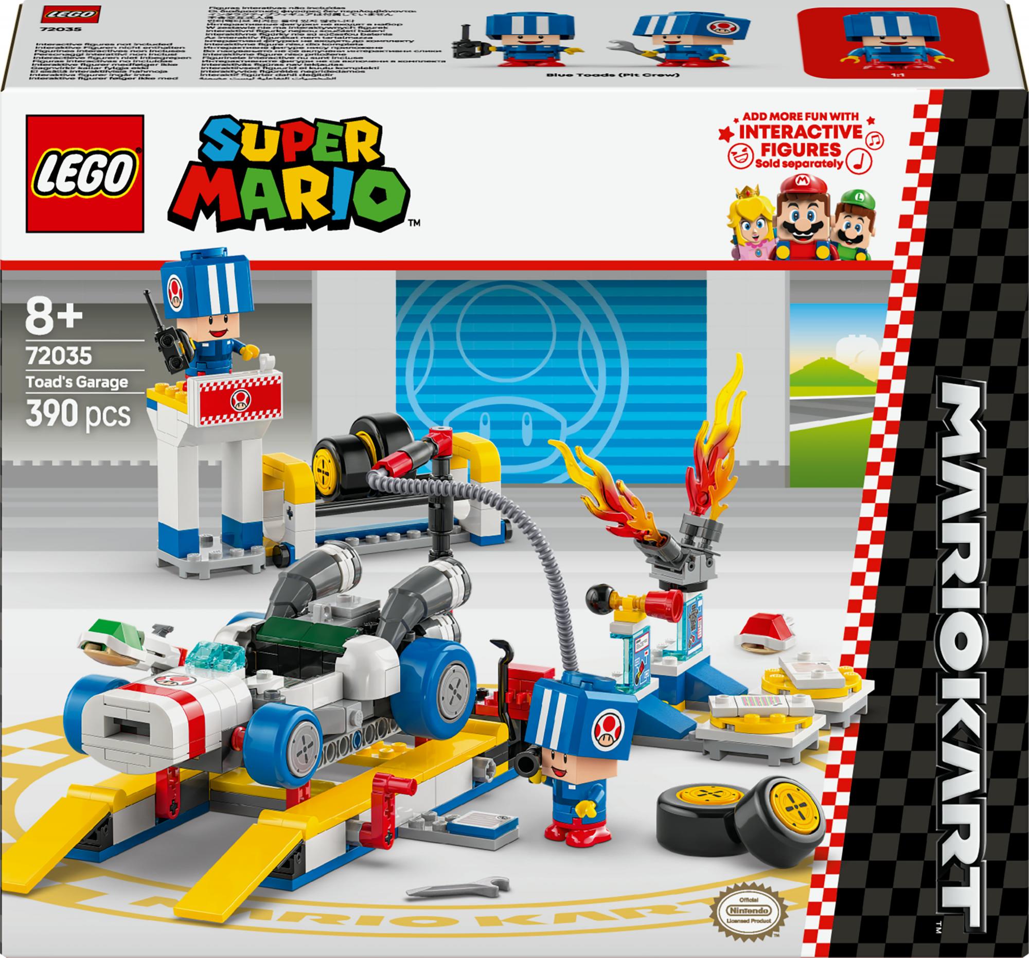 Lego 72035 Super Mario - Mario Kart: Toad's Workshop - Geekd.dk