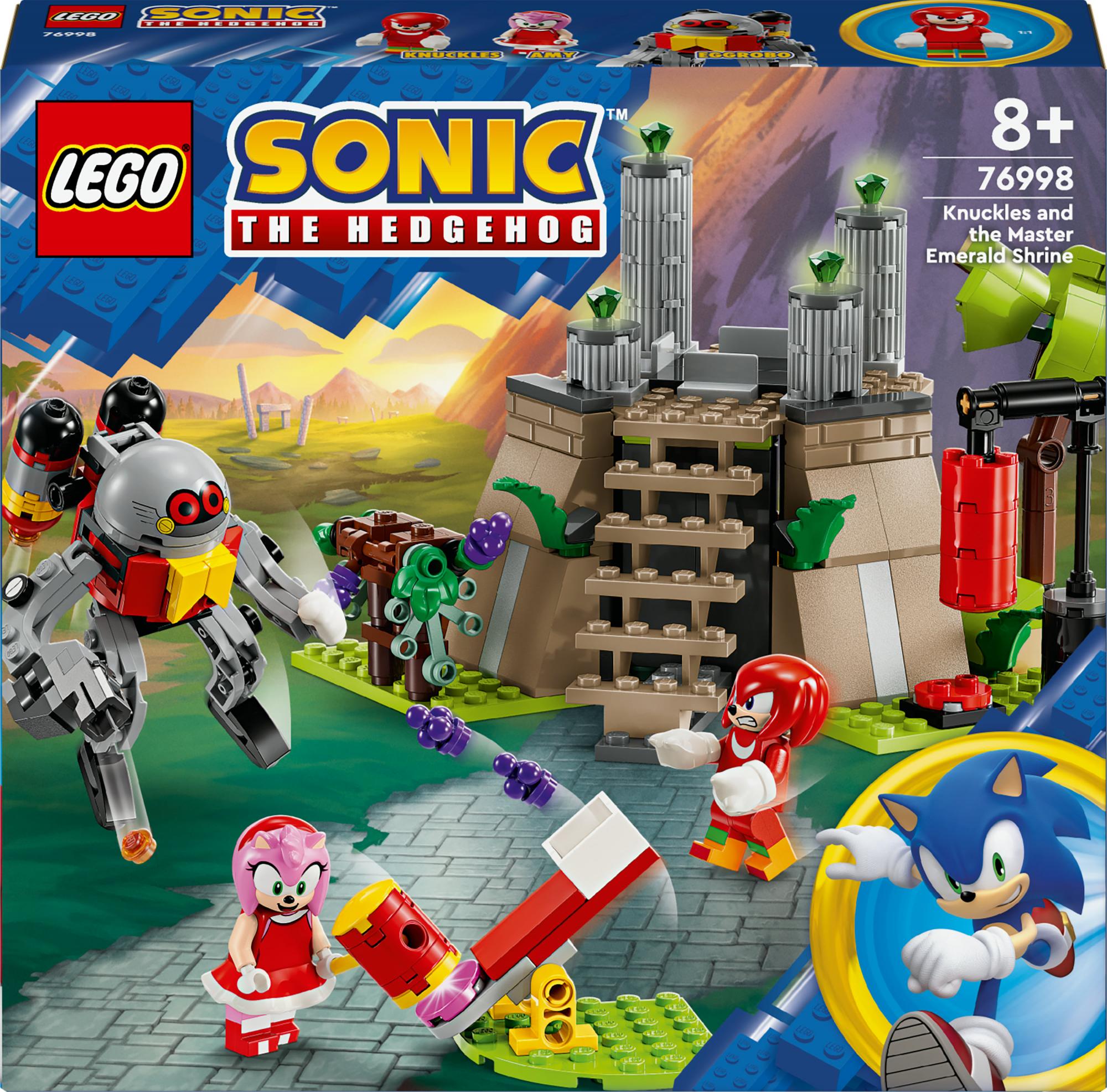 Lego Sonic Knuckles And The Master Emerald Shrine (76998) - Geekd.dk