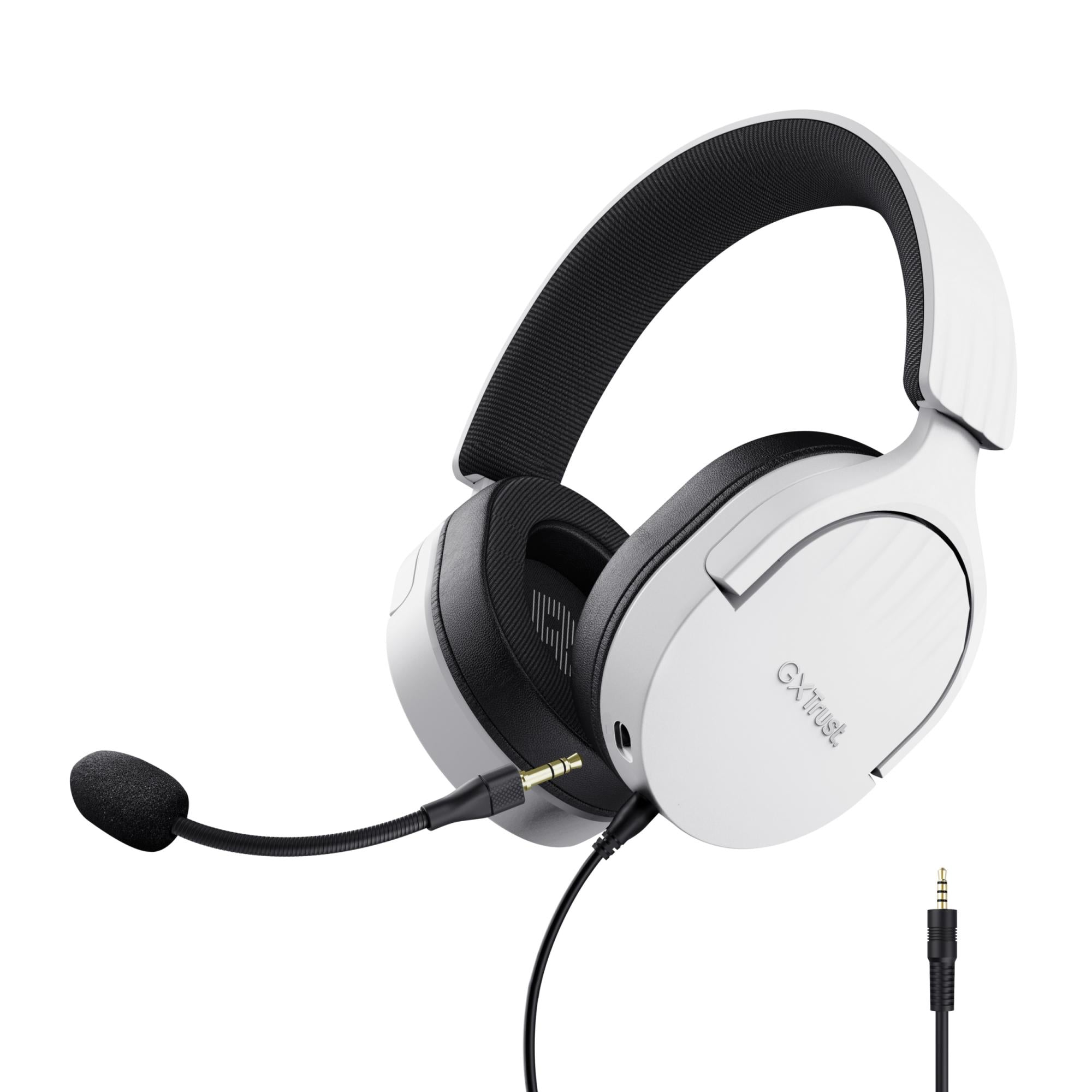 Trust Gxt489w Fayzo Headset - Hvid - Geekd.dk