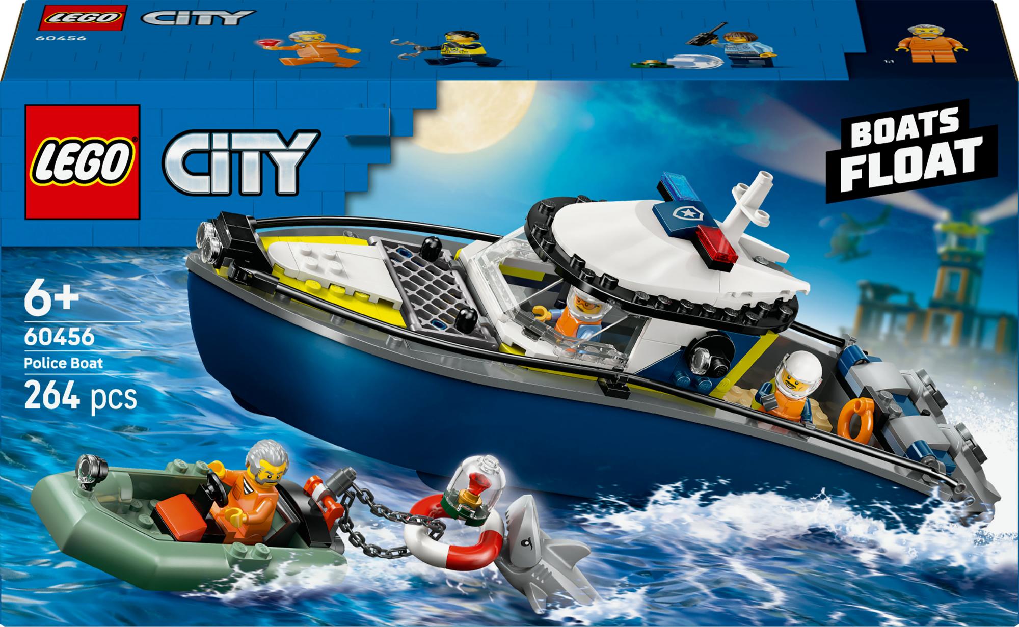 Legoâ® City - Politibåd På Forbryderjagt - Geekd.dk