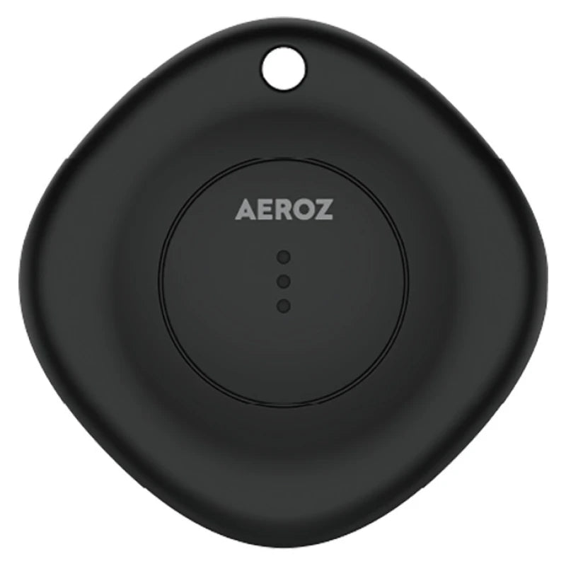 Aeroz - Tag-1000 Black - Key Finder For Use With Iphone - Works With Apple Find My App Air Tags - Geekd.dk