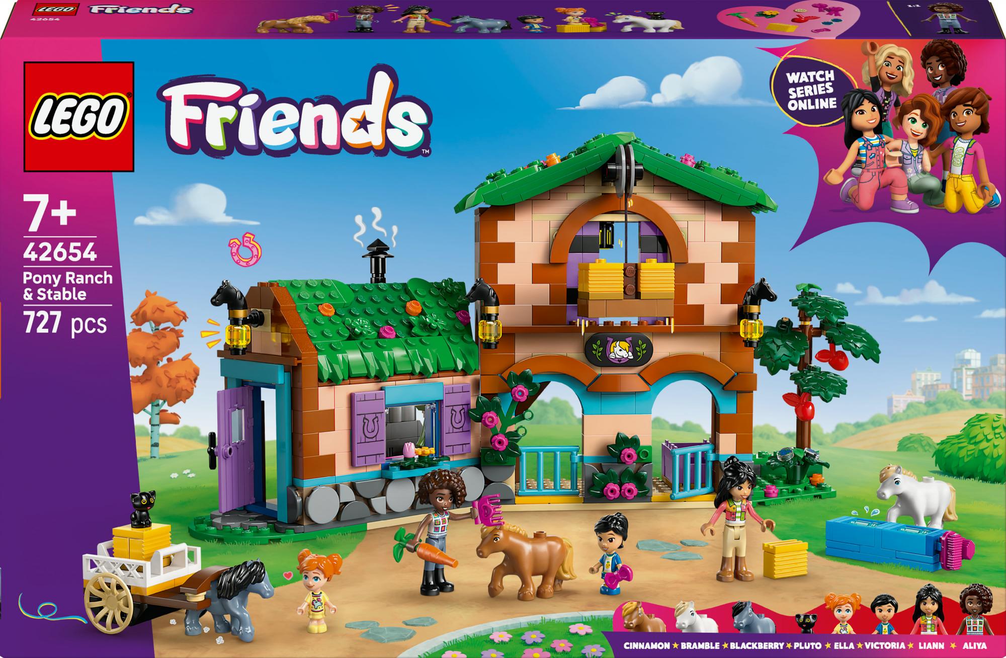Lego 42654 Friends Pony Farm & Stable - Geekd.dk