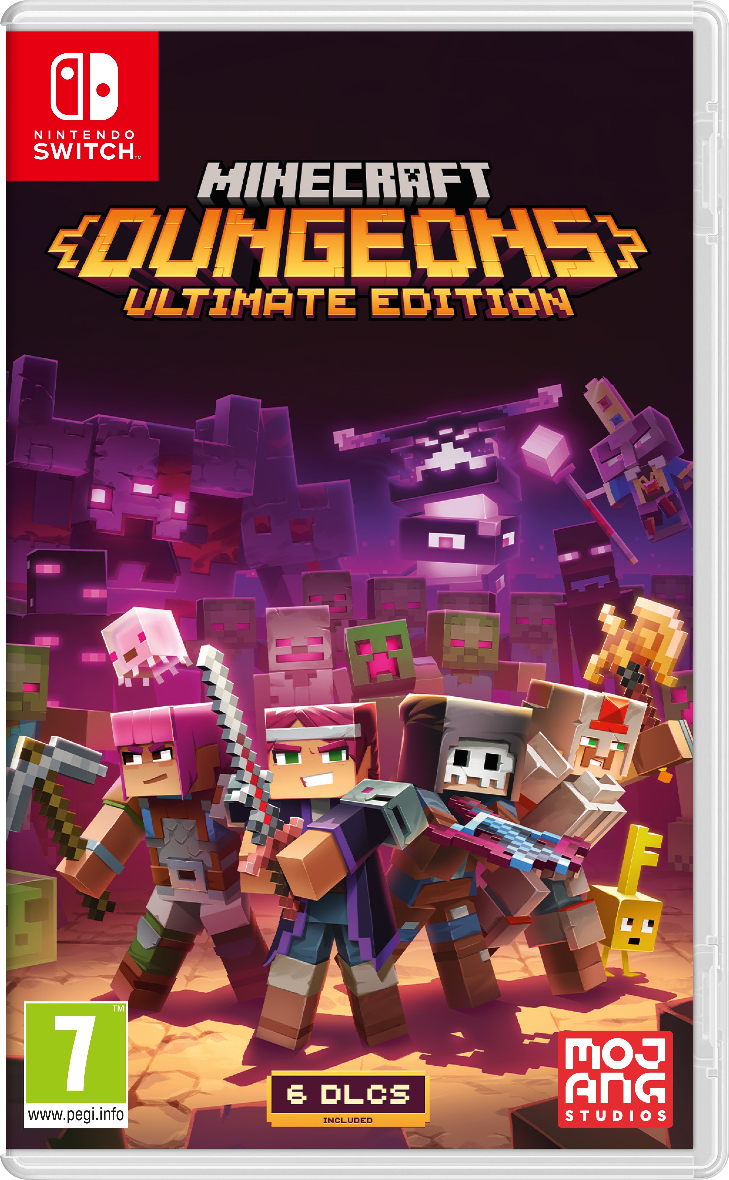 Minecraft Dungeons: Ultimate Edition Til Nintendo Switch Spil - Geekd.dk