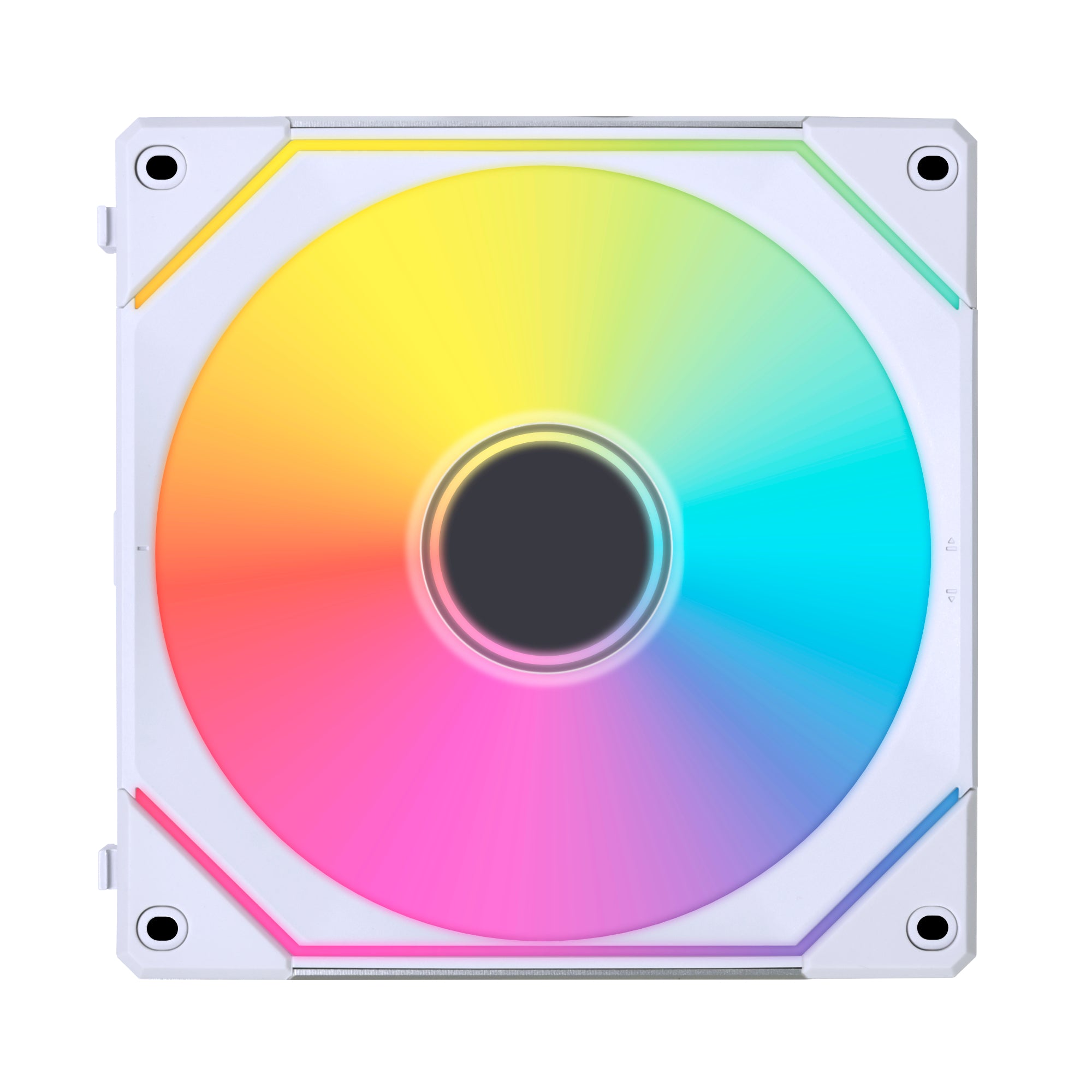 Lian Li Uni Fan Sl Inf Pwm White - 140mm, Infinity Rgb, Single Pack Kabinet Blæser - Geekd.dk