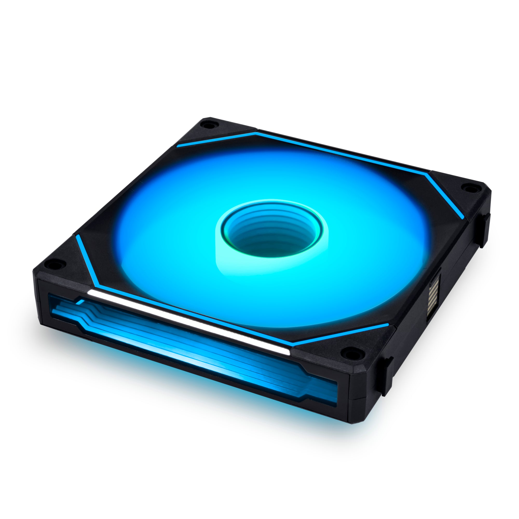 Lian Li Uni Fan Sl Inf Pwm Black - 140mm, Infinity Rgb, Single Pack Kabinet Blæser - Geekd.dk