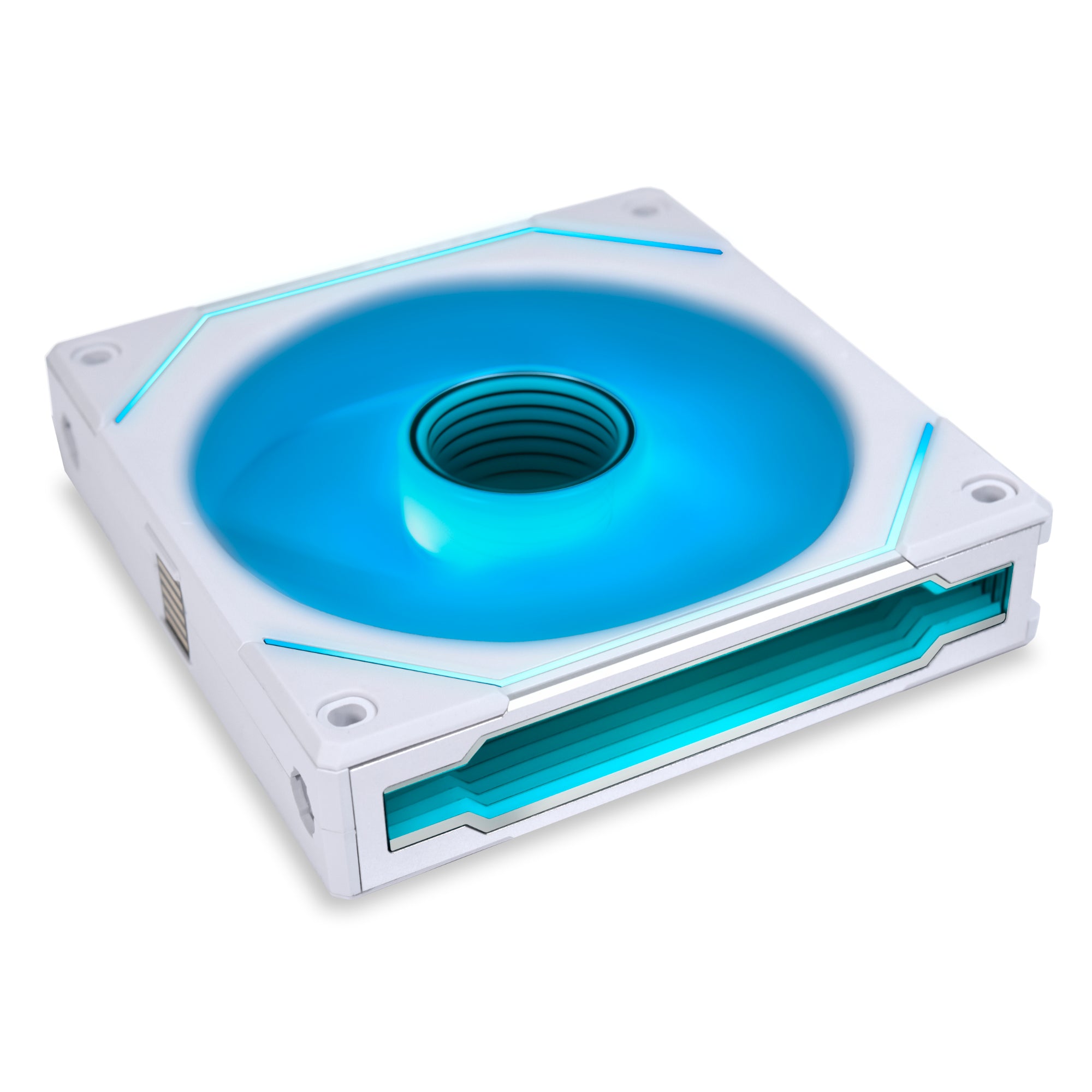 Lian Li Uni Fan Sl Infinity Pwm Hvid - 120mm - Infinity Rgb - Single Pack Kabinet Blæser - Geekd.dk