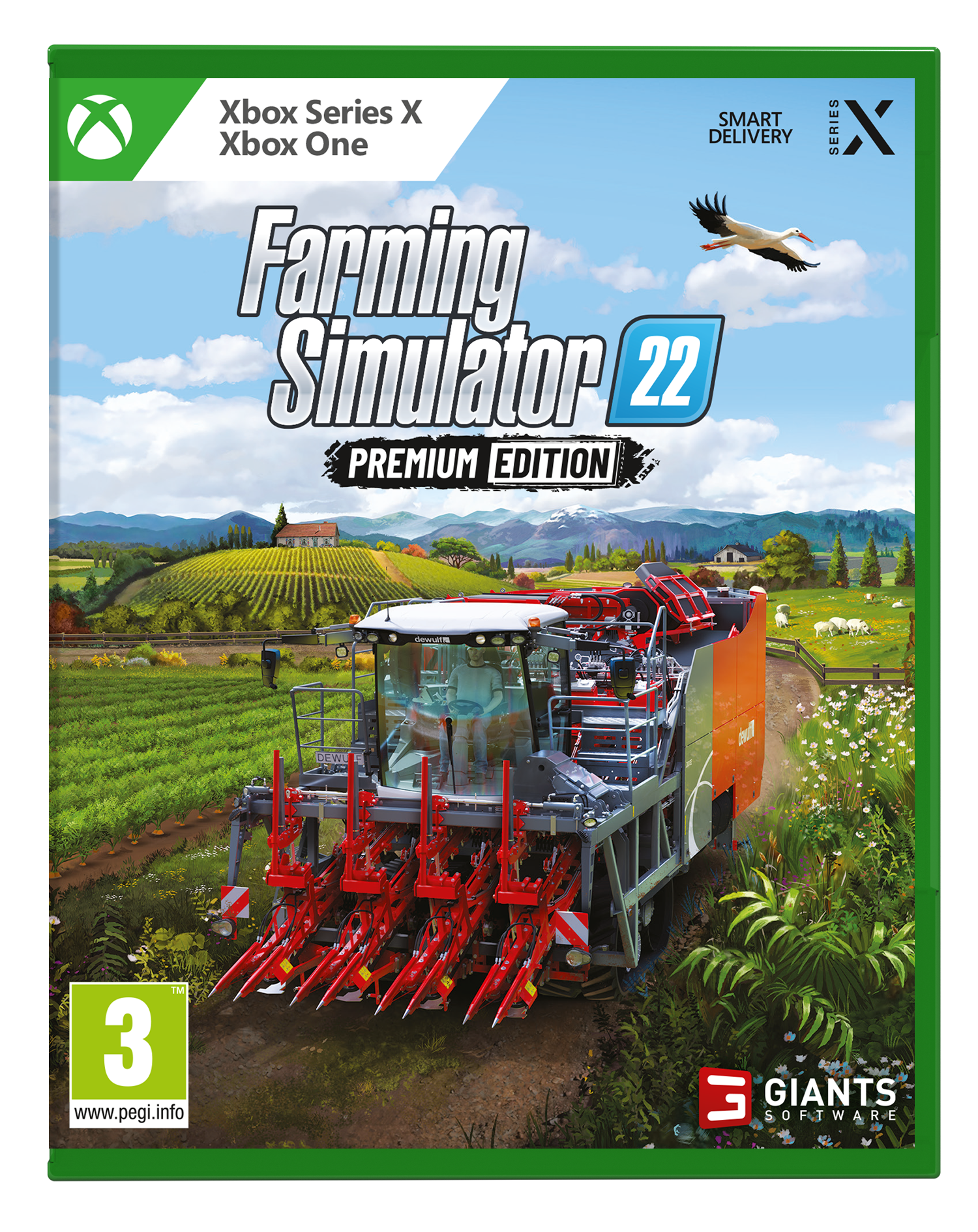 Farming Simulator 22 Premium Edition - Xbox Series X Xbox Series X Spil - Geekd.dk
