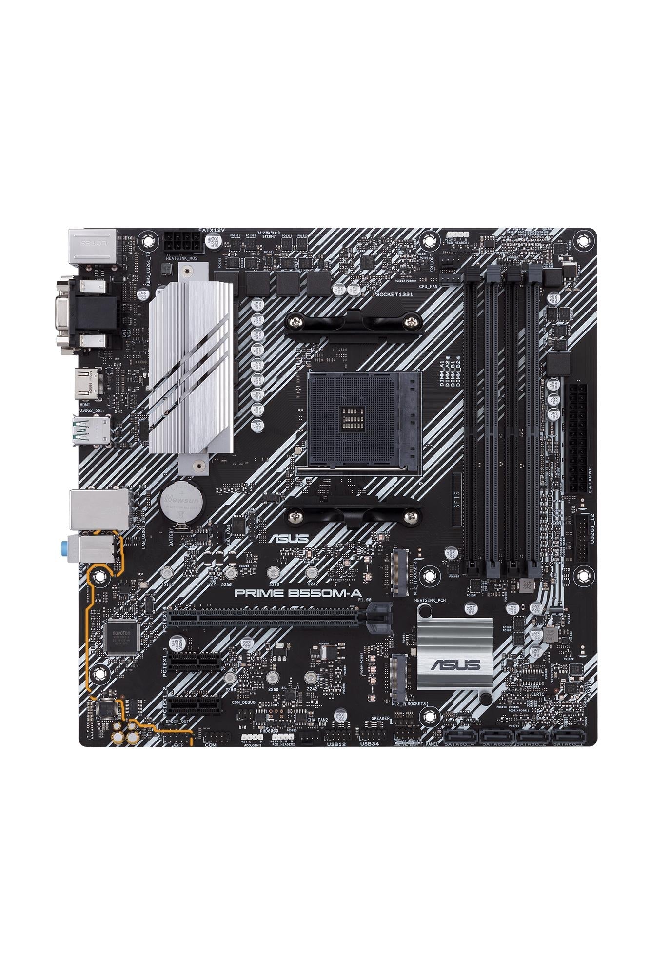 Asus Prime B550m-a (matx, B550, Am4) Bundkort - Geekd.dk
