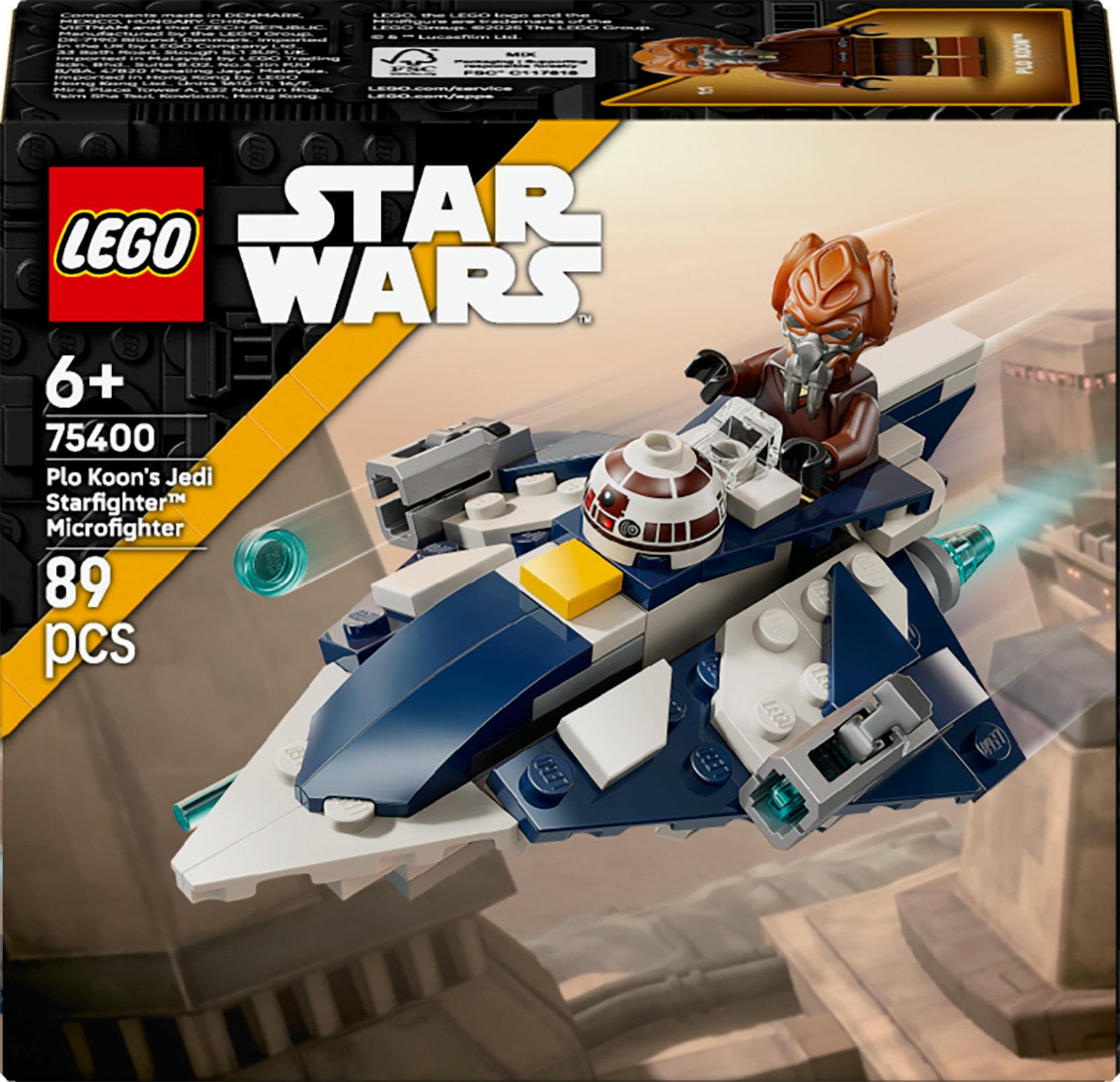 Lego 75400 Star Wars Plo Koons Jedi Starfighter Microfighter - Geekd.dk