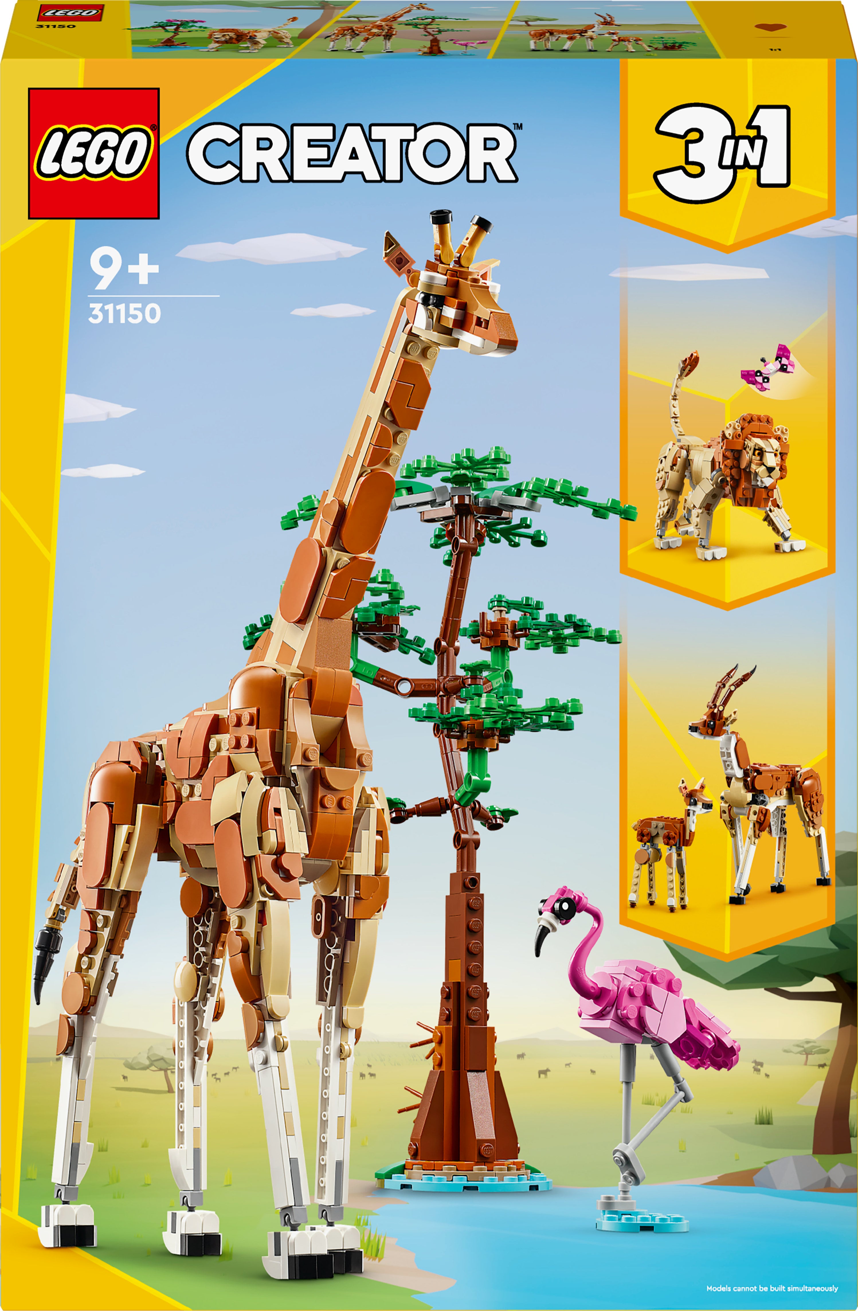 Lego 31150 Creator 3-i-1 Dyresafari - Geekd.dk