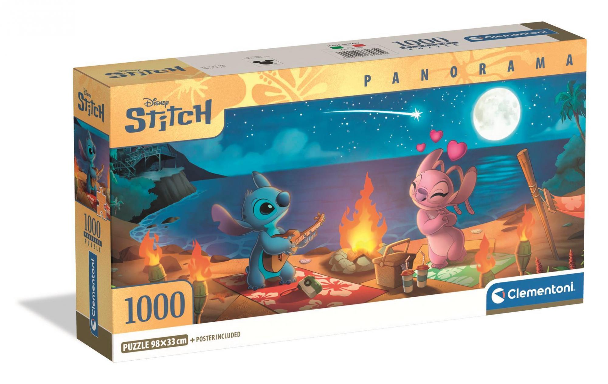 Disney Stitch Panorama  -  Puslespil - Geekd.dk