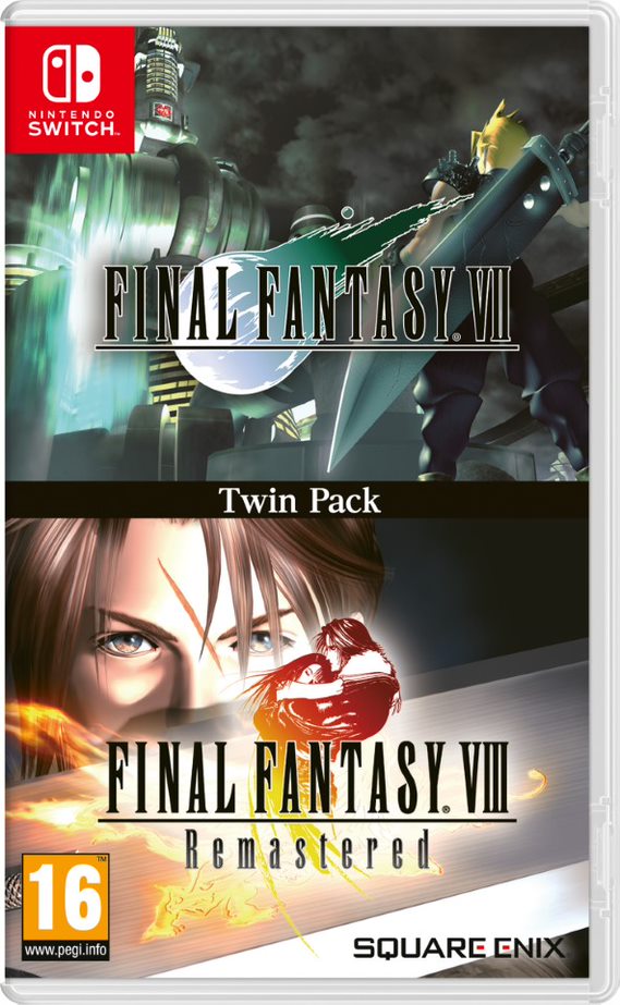 Final Fantasy Vii & Final Fantasy Viii Remastered Twin Pack (nintendo Switch) Nintendo Switch Spil - Geekd.dk