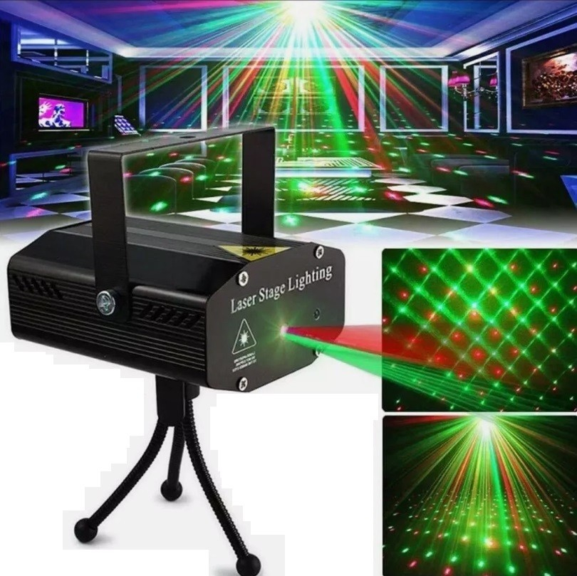 Diskolys Med Lasershow - Perfekt Til Festen