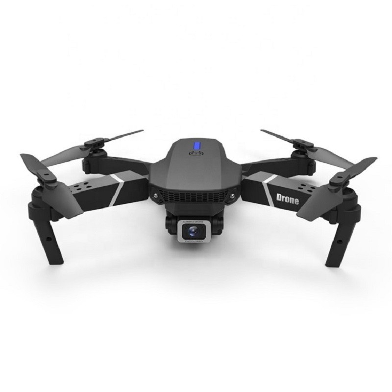 Fjernstyret Drone Med Dobbelt Kamera - 4k Og Uhd