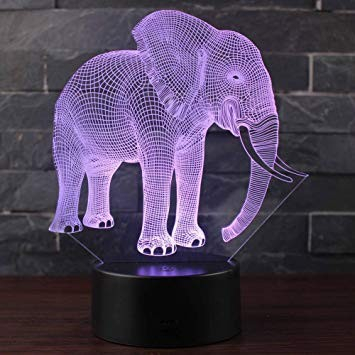 3d Lampe Elefant
