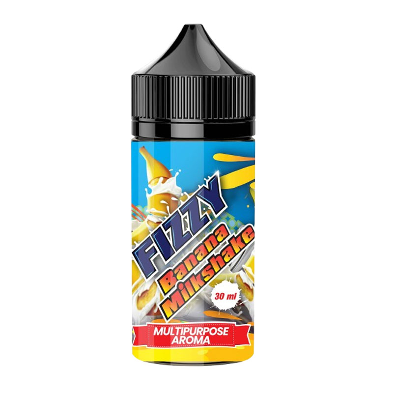 Fizzy Banana Milkshake Aroma Væske - 30 Ml