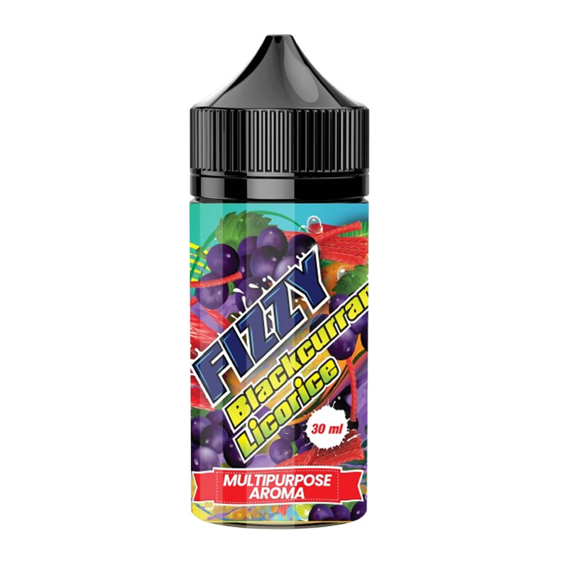 Fizzy Blackcurrant Liqurice Aroma Væske - 30 Ml