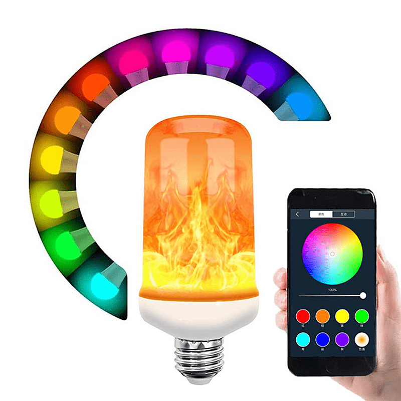 Flammepære Med App Styring