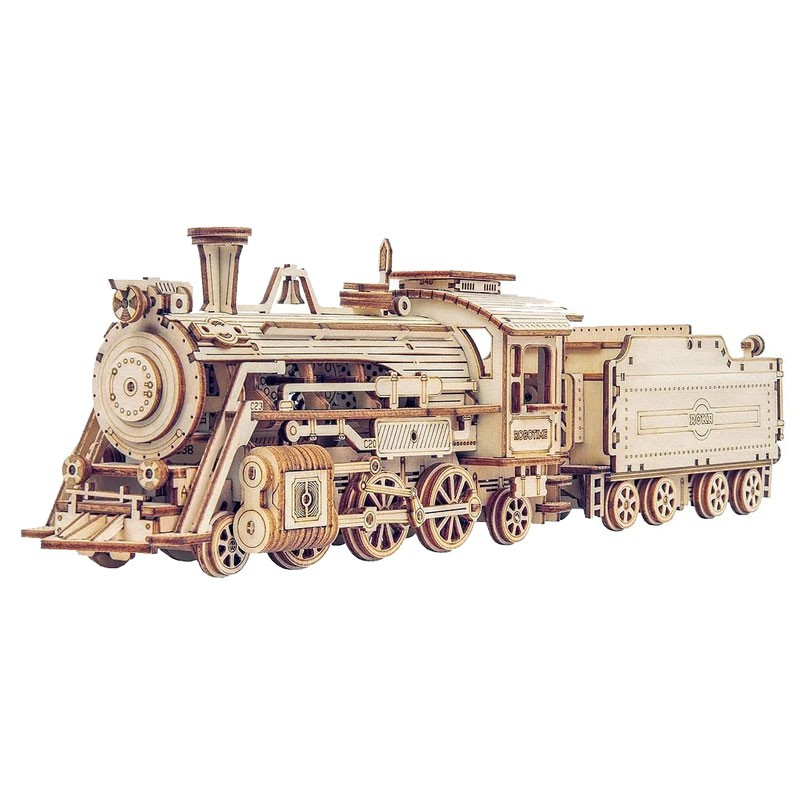 Damplokomotiv 3d Puslespil Fra Rokrâ¢ (mc501)