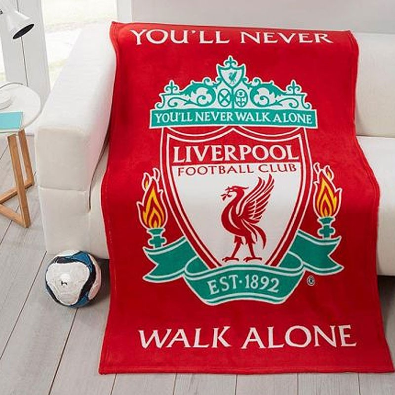 Liverpool F.c. Fleecetæppe