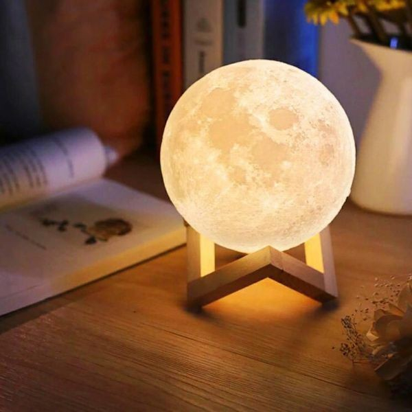 Måne Lampe - 10 Cm