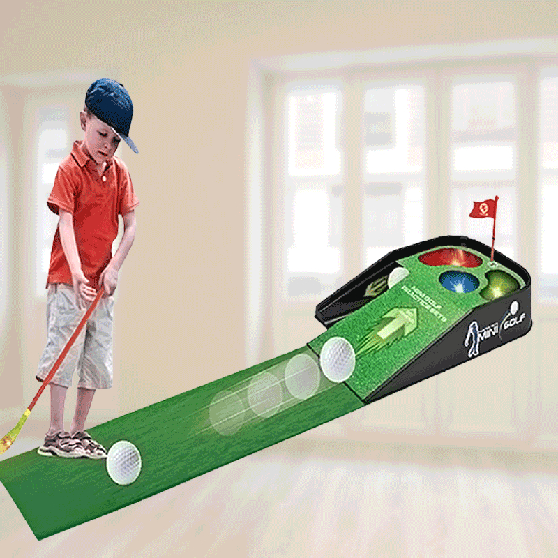 Minigolf Sæt Til Børn - Indendørs