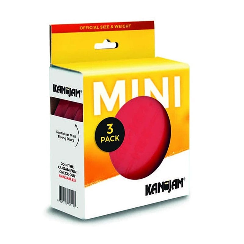 Mini Frisbee Disc Til Kanjam  -  3 Stk