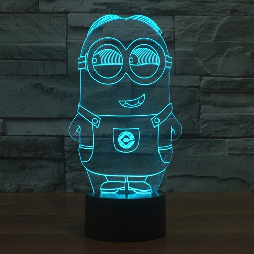 Minions 3d Lampe